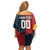 Custom British Lions Australia ACT Family Matching Off Shoulder Short Dress and Hawaiian Shirt Sporty Style