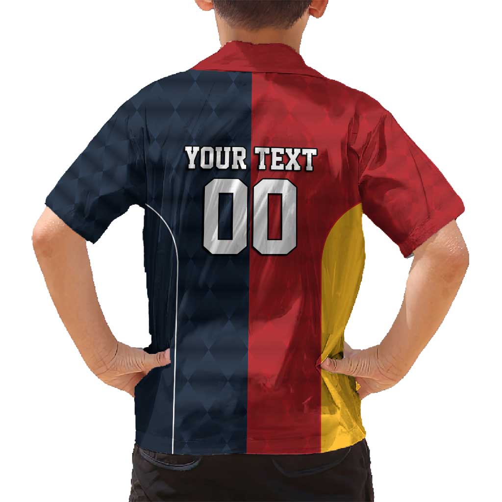 Custom British Lions Australia ACT Family Matching Puletasi and Hawaiian Shirt Sporty Style