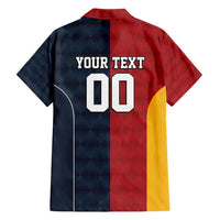 Custom British Lions Australia ACT Family Matching Puletasi and Hawaiian Shirt Sporty Style