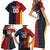 Custom British Lions Australia ACT Family Matching Short Sleeve Bodycon Dress and Hawaiian Shirt Sporty Style