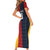 Custom British Lions Australia ACT Family Matching Short Sleeve Bodycon Dress and Hawaiian Shirt Sporty Style