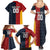 Custom British Lions Australia ACT Family Matching Summer Maxi Dress and Hawaiian Shirt Sporty Style