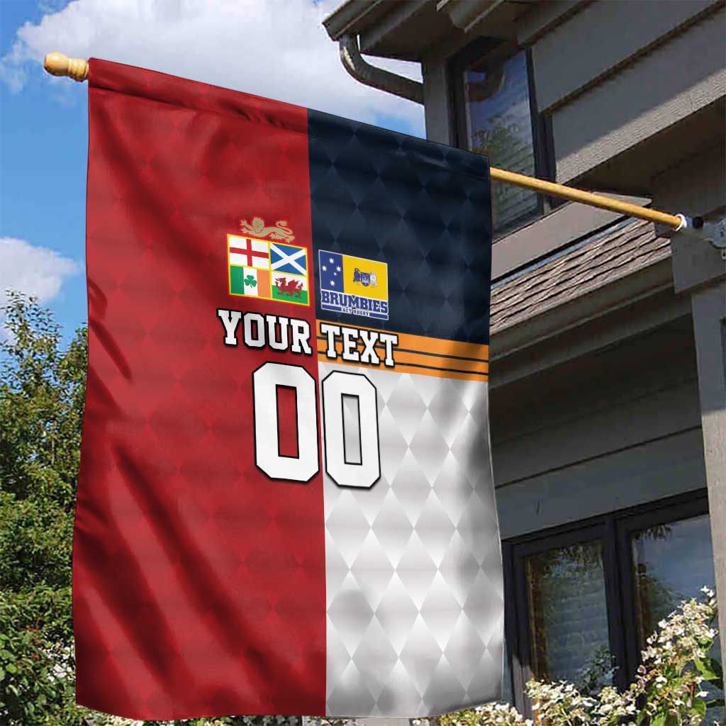 Custom British Lions Australia ACT Garden Flag Sporty Style