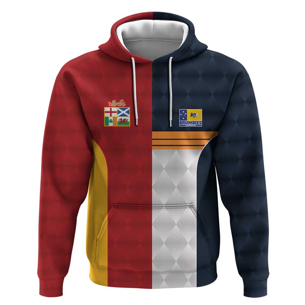 Custom British Lions Australia ACT Hoodie Sporty Style