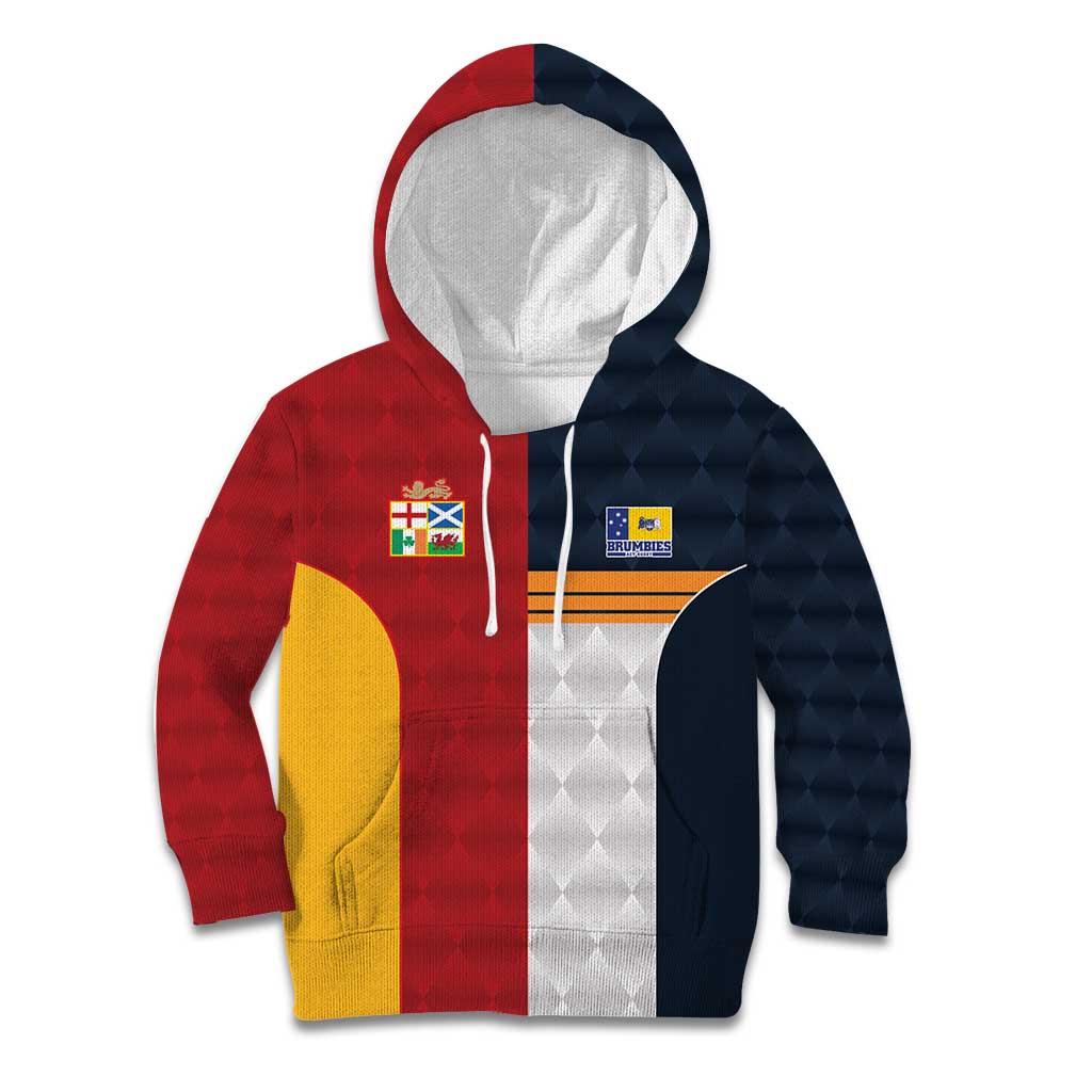 Custom British Lions Australia ACT Kid Hoodie Sporty Style