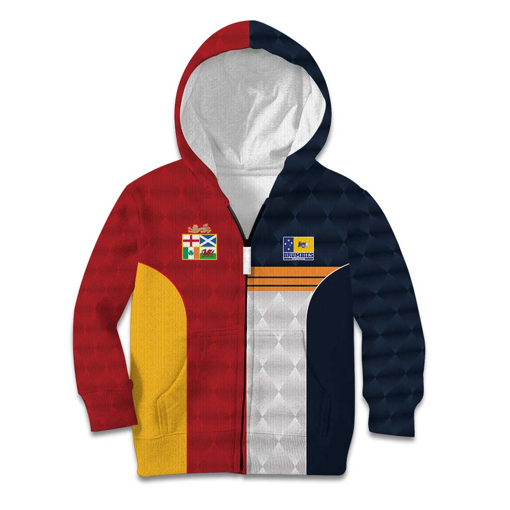 Custom British Lions Australia ACT Kid Hoodie Sporty Style