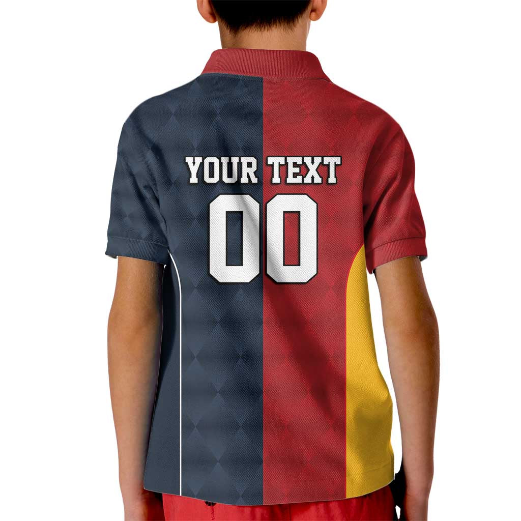 Custom British Lions Australia ACT Kid Polo Shirt Sporty Style