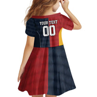 Custom British Lions Australia ACT Kid Short Sleeve Dress Sporty Style