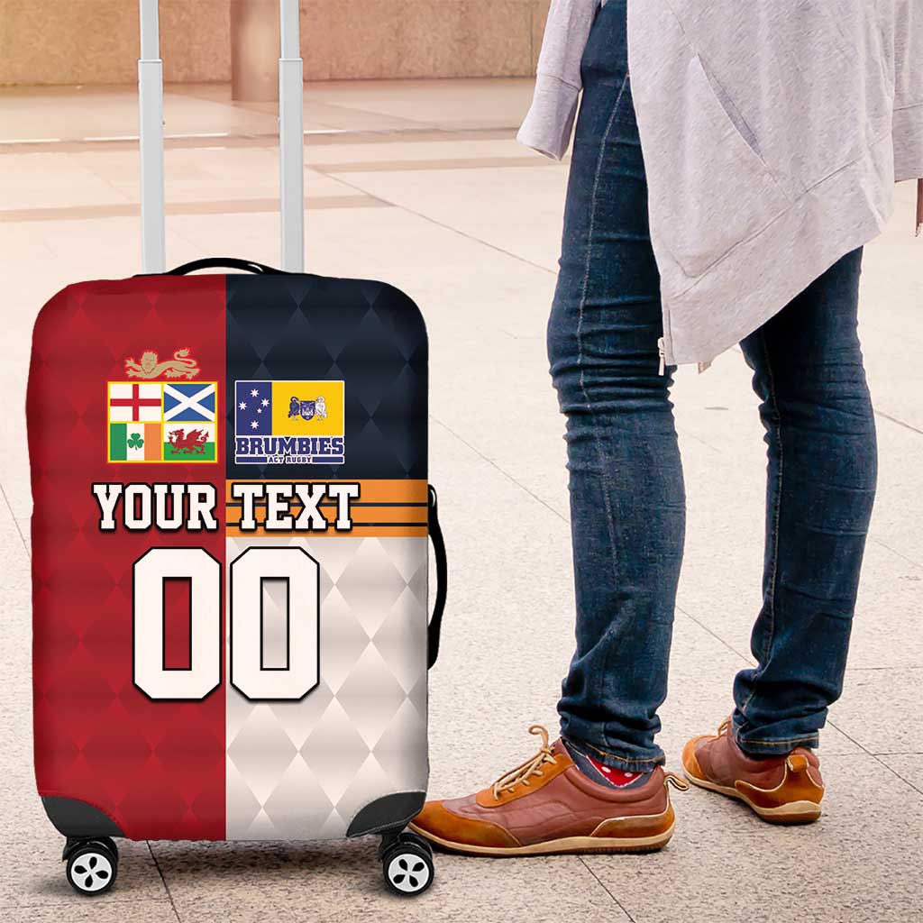 Custom British Lions Australia ACT Luggage Cover Sporty Style