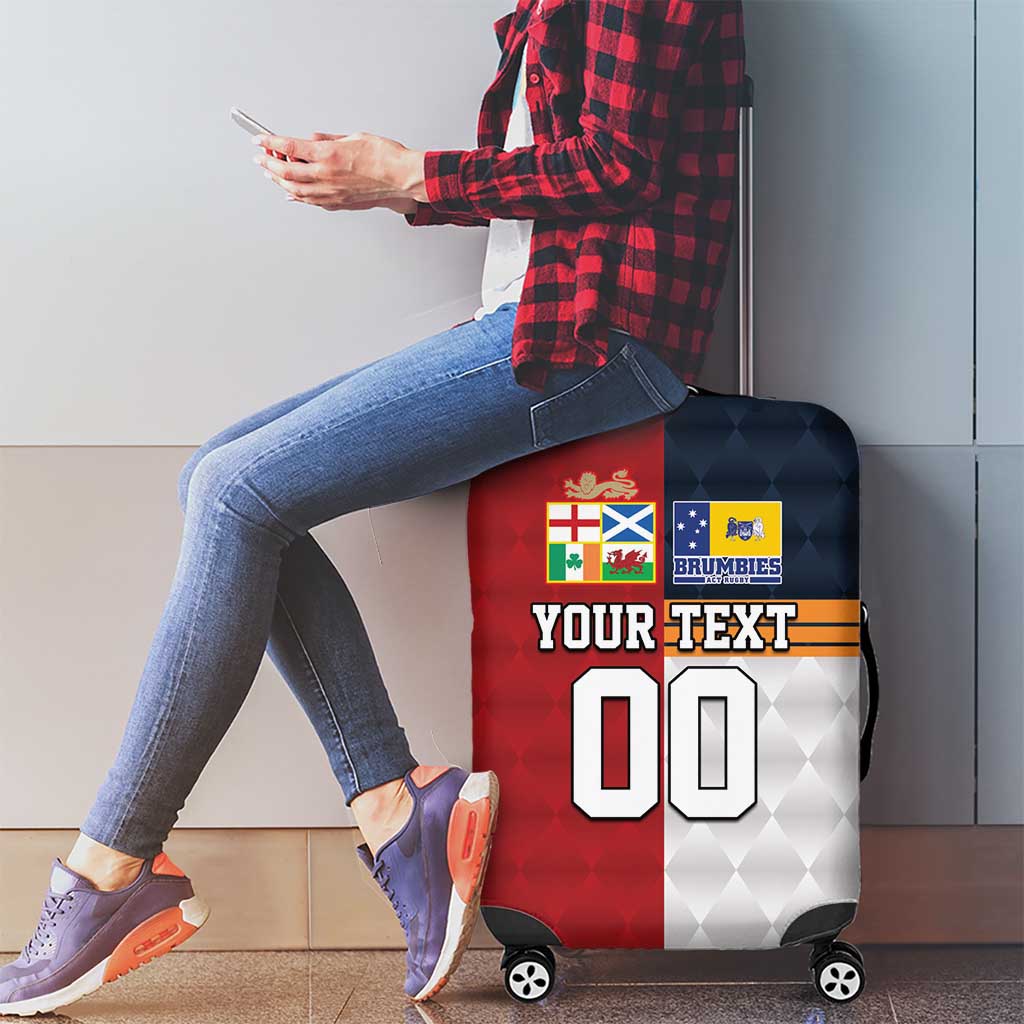 Custom British Lions Australia ACT Luggage Cover Sporty Style