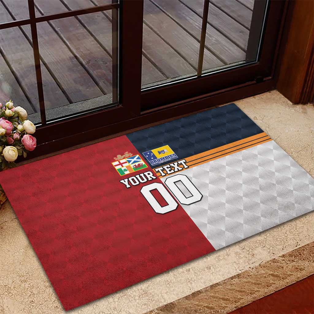 Custom British Lions Australia ACT Rubber Doormat Sporty Style