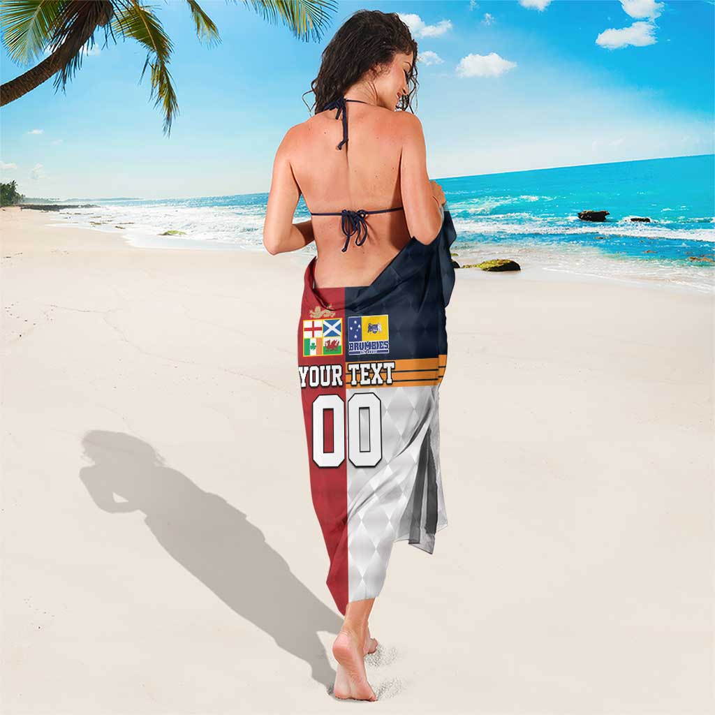 Custom British Lions Australia ACT Sarong Sporty Style