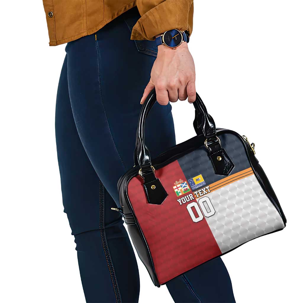 Custom British Lions Australia ACT Shoulder Handbag Sporty Style