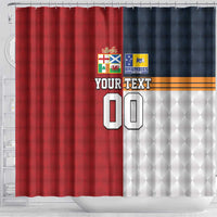 Custom British Lions Australia ACT Shower Curtain Sporty Style