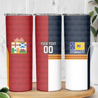 Custom British Lions Australia ACT Skinny Tumbler Sporty Style