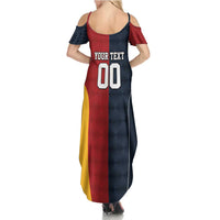 Custom British Lions Australia ACT Summer Maxi Dress Sporty Style