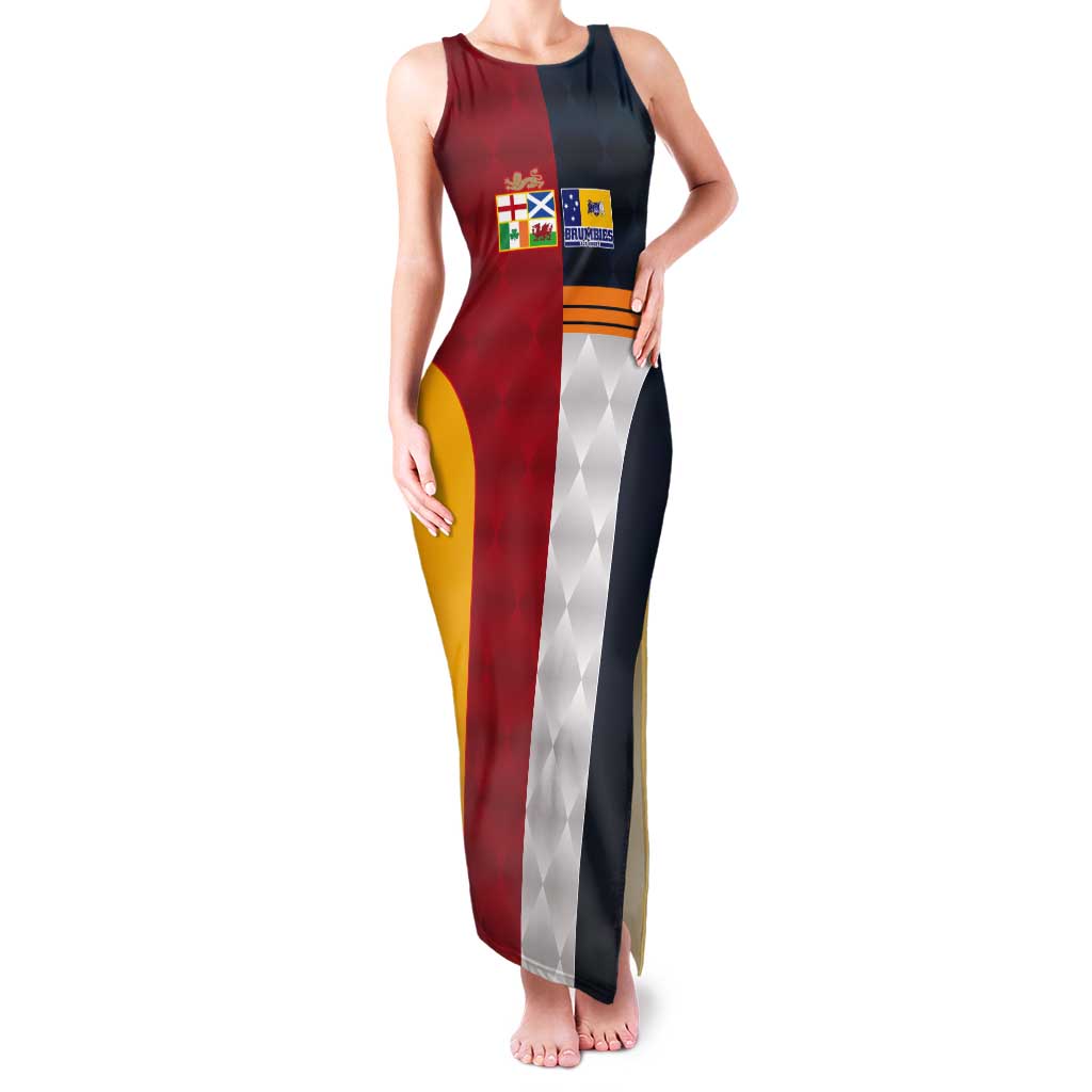 Custom British Lions Australia ACT Tank Maxi Dress Sporty Style