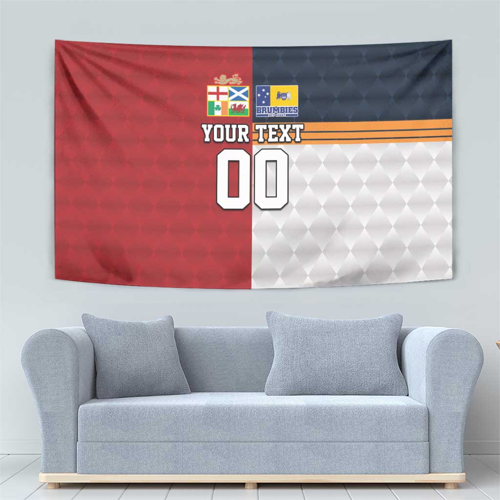 Custom British Lions Australia ACT Tapestry Sporty Style