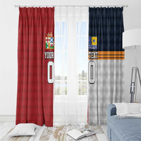 Custom British Lions Australia ACT Window Curtain Sporty Style