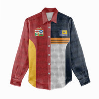 Custom British Lions Australia ACT Women Casual Shirt Sporty Style