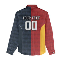 Custom British Lions Australia ACT Women Casual Shirt Sporty Style