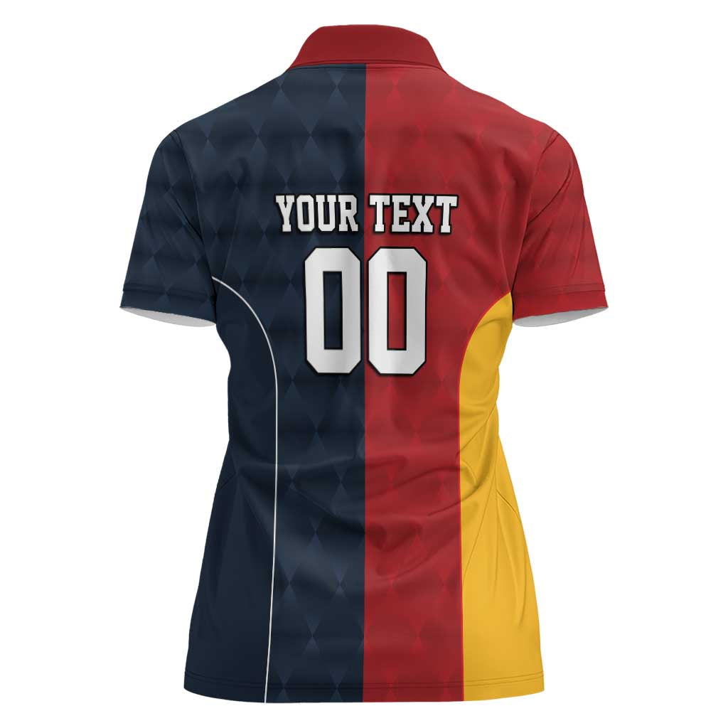 Custom British Lions Australia ACT Women Polo Shirt Sporty Style