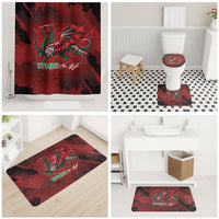 Wales Rugby National Heritage Bathroom Set Red Dragon Inspired Edition