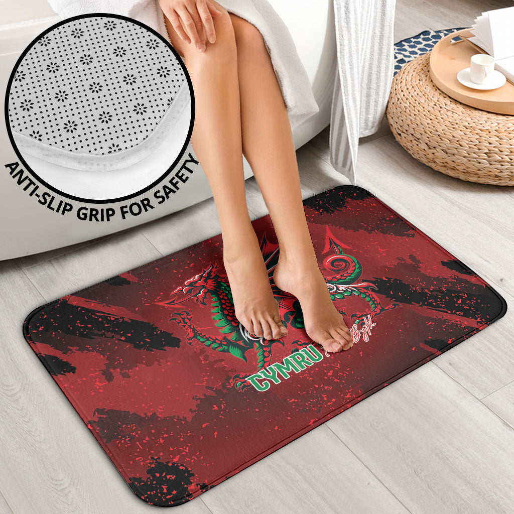 Wales Rugby National Heritage Bathroom Set Red Dragon Inspired Edition