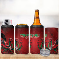 Wales Rugby National Heritage 4 in 1 Can Cooler Tumbler Red Dragon Inspired Edition