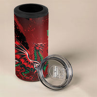 Wales Rugby National Heritage 4 in 1 Can Cooler Tumbler Red Dragon Inspired Edition