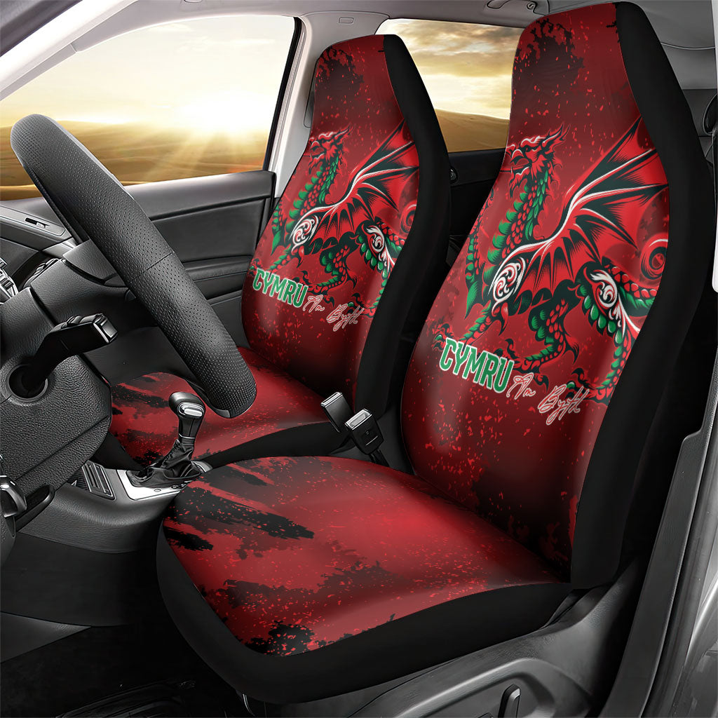 Wales Rugby National Heritage Car Seat Cover Red Dragon Inspired Edition