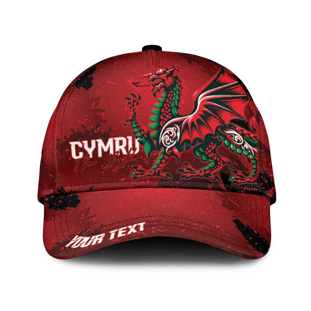 Wales Rugby National Heritage Personalized Classic Cap Red Dragon Inspired Edition