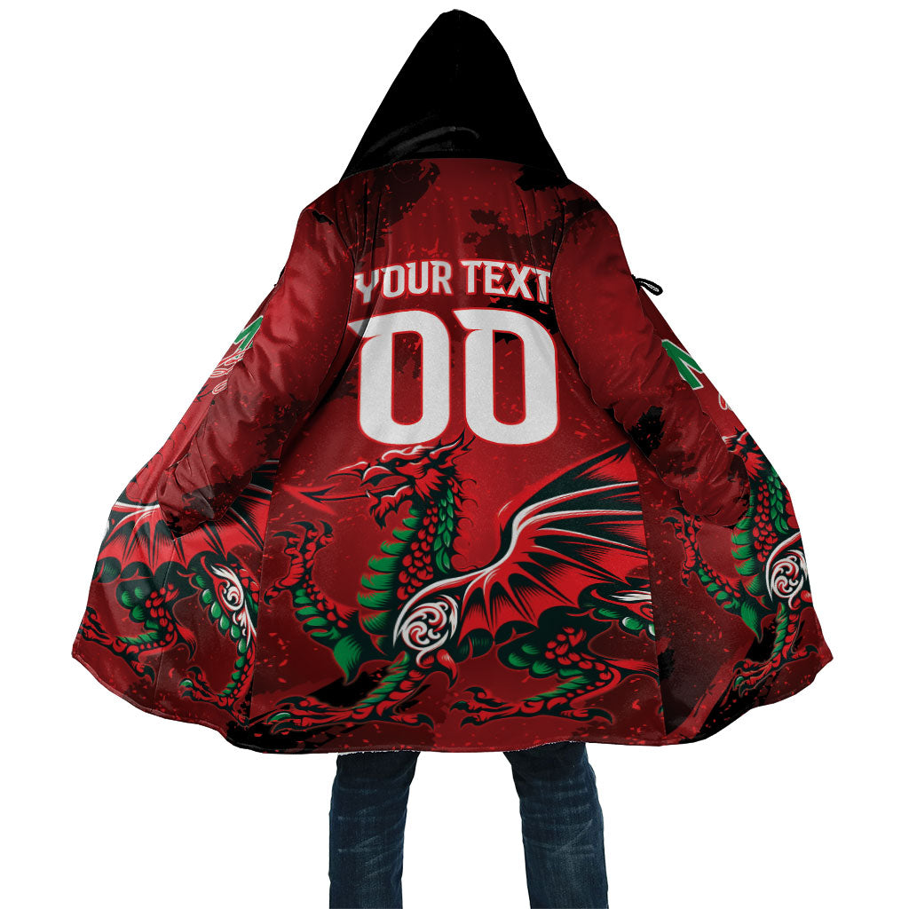 Wales Rugby National Heritage Custom Cloak Red Dragon Inspired Edition