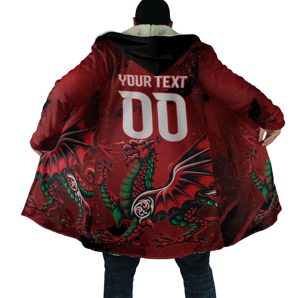 Wales Rugby National Heritage Custom Cloak Red Dragon Inspired Edition
