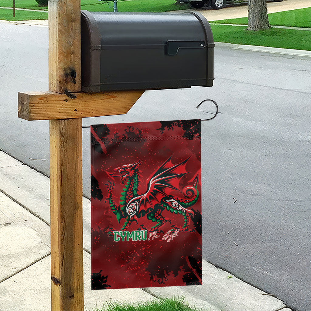 Wales Rugby National Heritage Garden Flag Red Dragon Inspired Edition