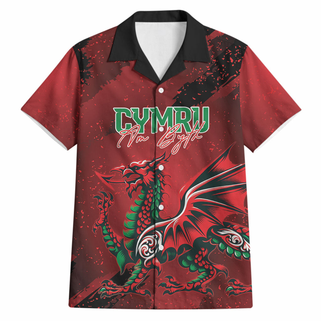 Wales Rugby National Heritage Custom Hawaiian Shirt Red Dragon Inspired Edition
