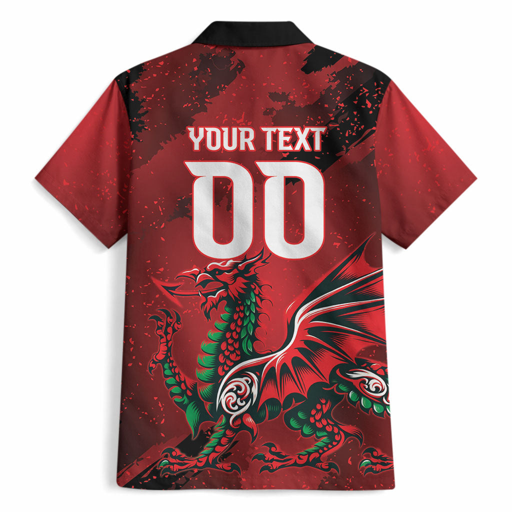 Wales Rugby National Heritage Custom Hawaiian Shirt Red Dragon Inspired Edition