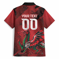 Wales Rugby National Heritage Custom Hawaiian Shirt Red Dragon Inspired Edition