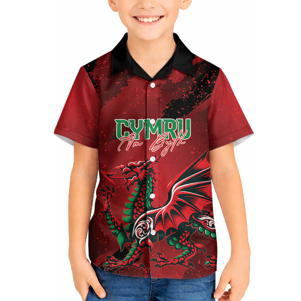 Wales Rugby National Heritage Custom Hawaiian Shirt Red Dragon Inspired Edition