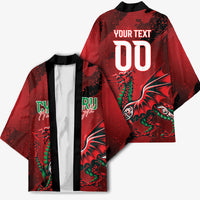 Wales Rugby National Heritage Custom Kimono Red Dragon Inspired Edition
