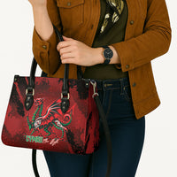 Wales Rugby National Heritage Leather Bag Red Dragon Inspired Edition