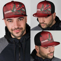 Wales Rugby National Heritage Personalized Mesh Trucker Cap Red Dragon Inspired Edition