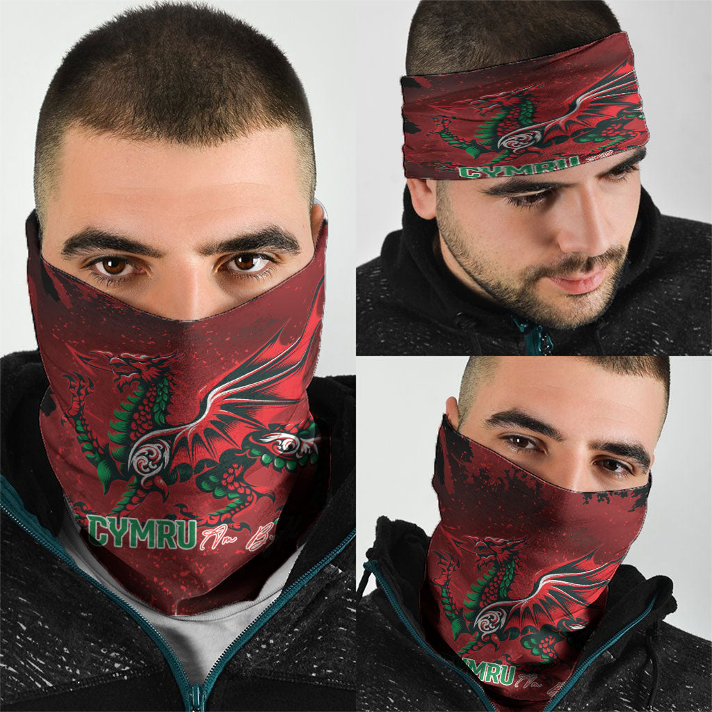 Wales Rugby National Heritage Neck Gaiter Red Dragon Inspired Edition