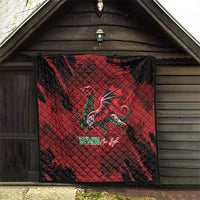Wales Rugby National Heritage Quilt Red Dragon Inspired Edition