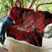 Wales Rugby National Heritage Quilt Red Dragon Inspired Edition