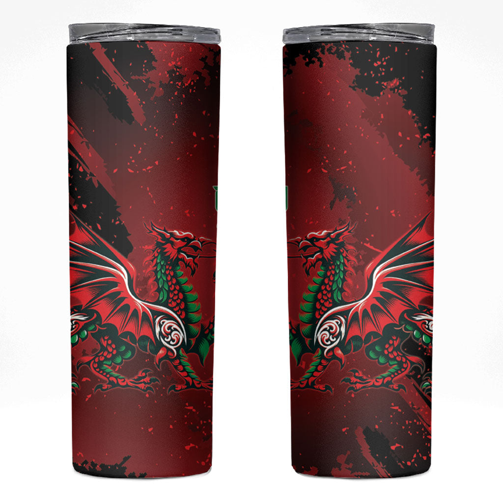 Wales Rugby National Heritage Skinny Tumbler Red Dragon Inspired Edition