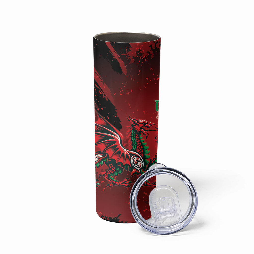 Wales Rugby National Heritage Skinny Tumbler Red Dragon Inspired Edition