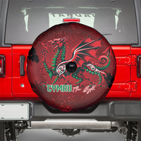 Wales Rugby National Heritage Spare Tire Cover Red Dragon Inspired Edition