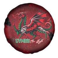 Wales Rugby National Heritage Spare Tire Cover Red Dragon Inspired Edition