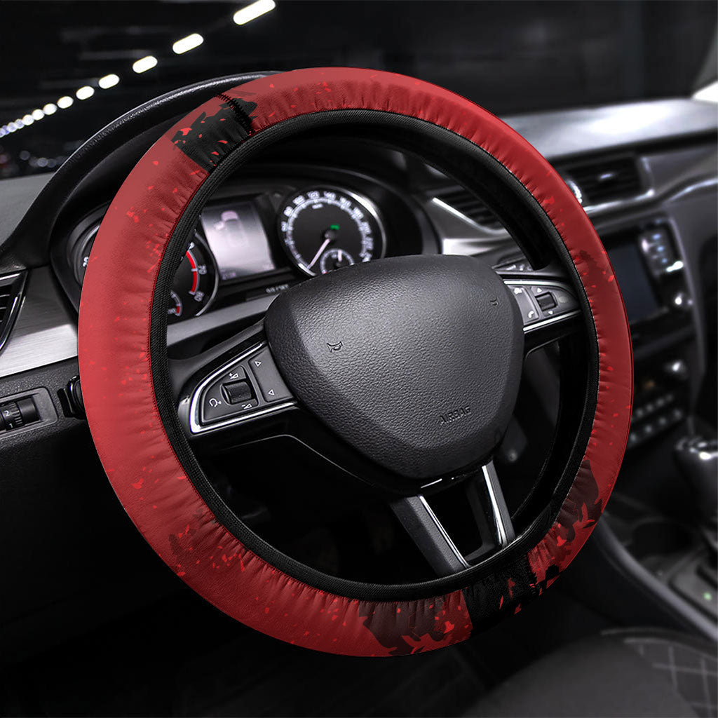 Wales Rugby National Heritage Steering Wheel Cover Red Dragon Inspired Edition
